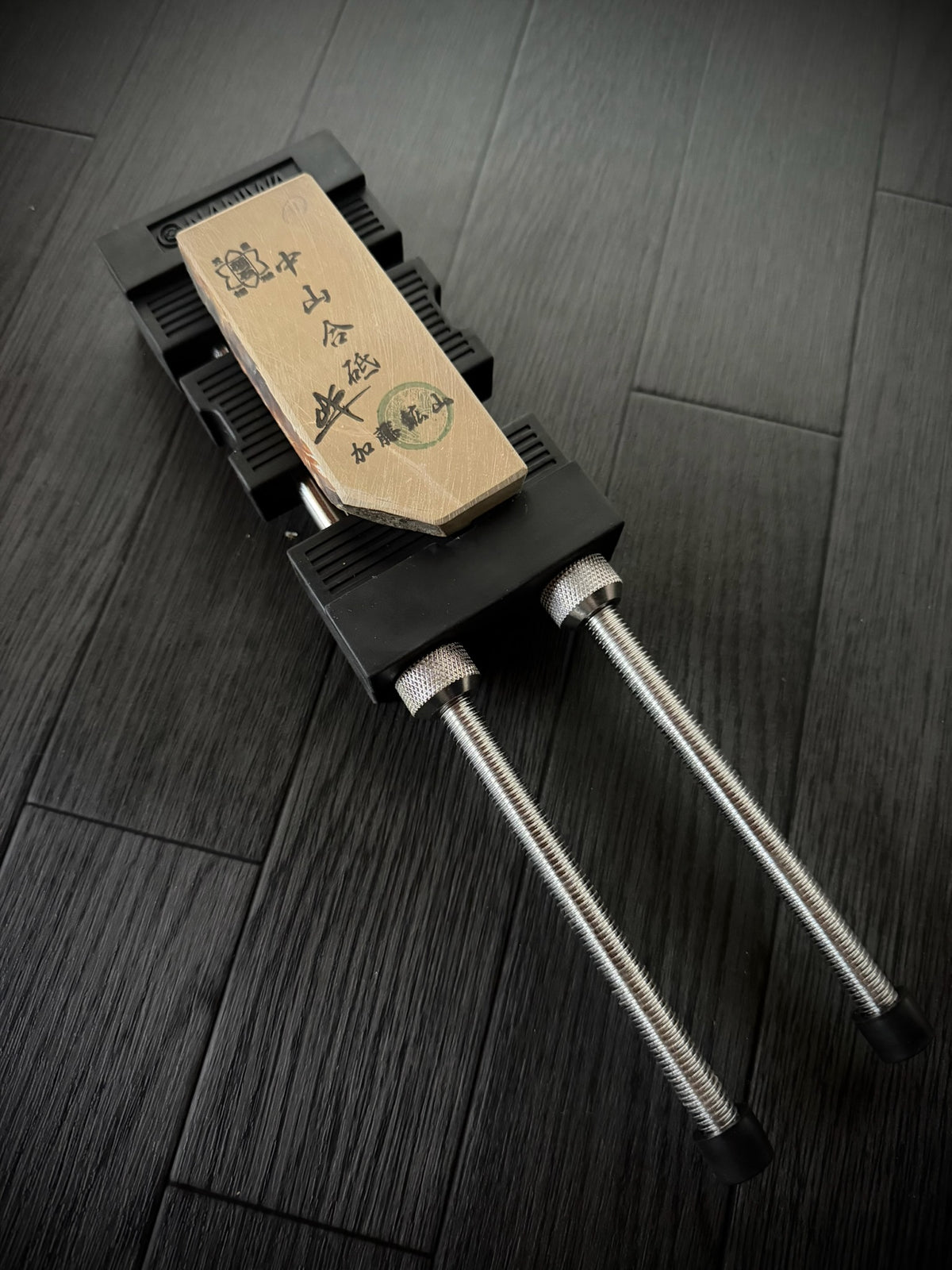 NANIWA Stainless Steel Adjustable Whetstone Holder