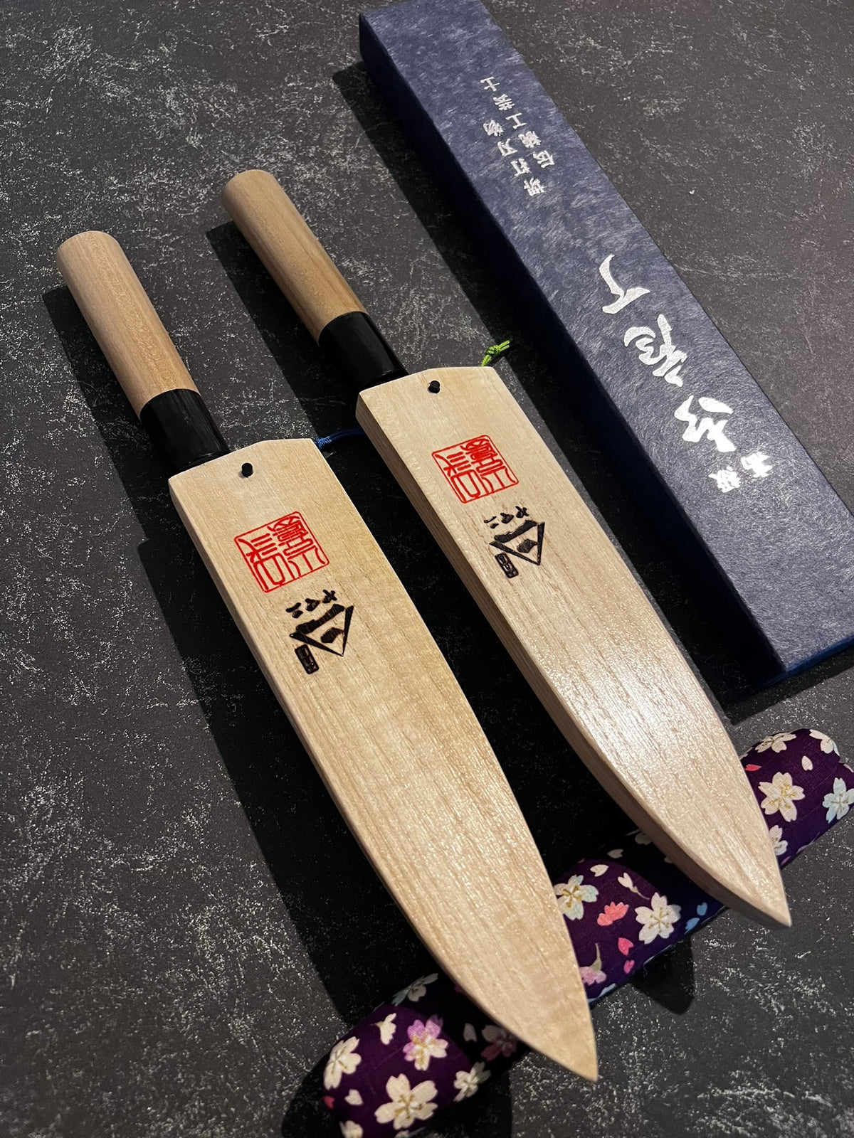 【Made to Order】Shotaro Nomura 210mm Mioroshi Deba - White #2 (Shirogami #2) Kasumi Finish with Signed Saya