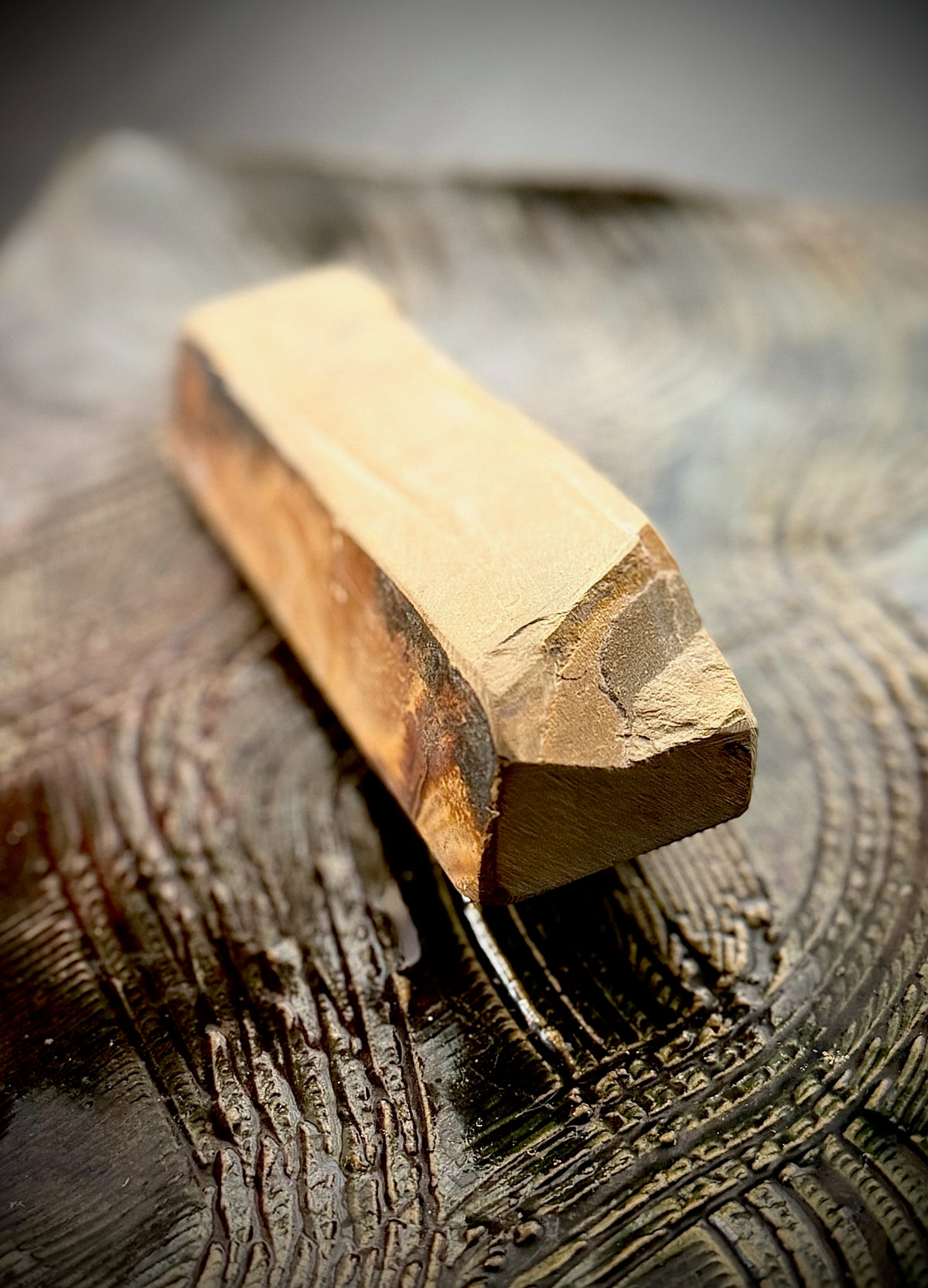 Nakayama Awasedo (Finishing Whetstone), Karasu (Crow Pattern), ※Koppa (Compact) Size 287g from Kato Mine, Kyoto