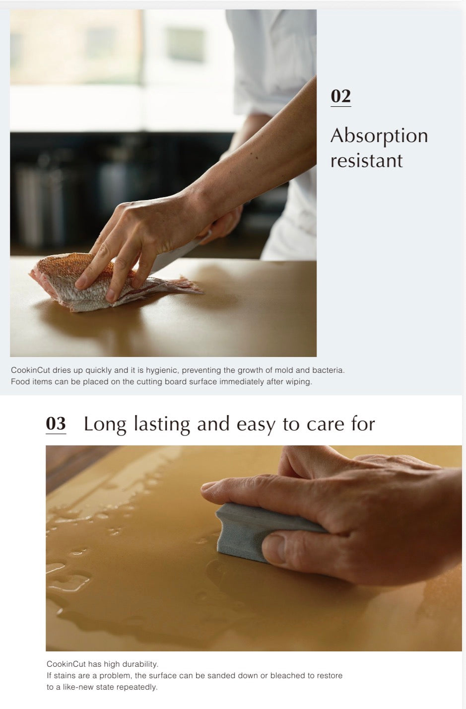 【Request order】Asahi Cookin Cut Pro - Synthetic Rubber Cutting Board