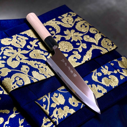 Sakai Takayuki 180mm Kiritsuke Deba - White #2 (Shirogami #2 ) Carbon Steel