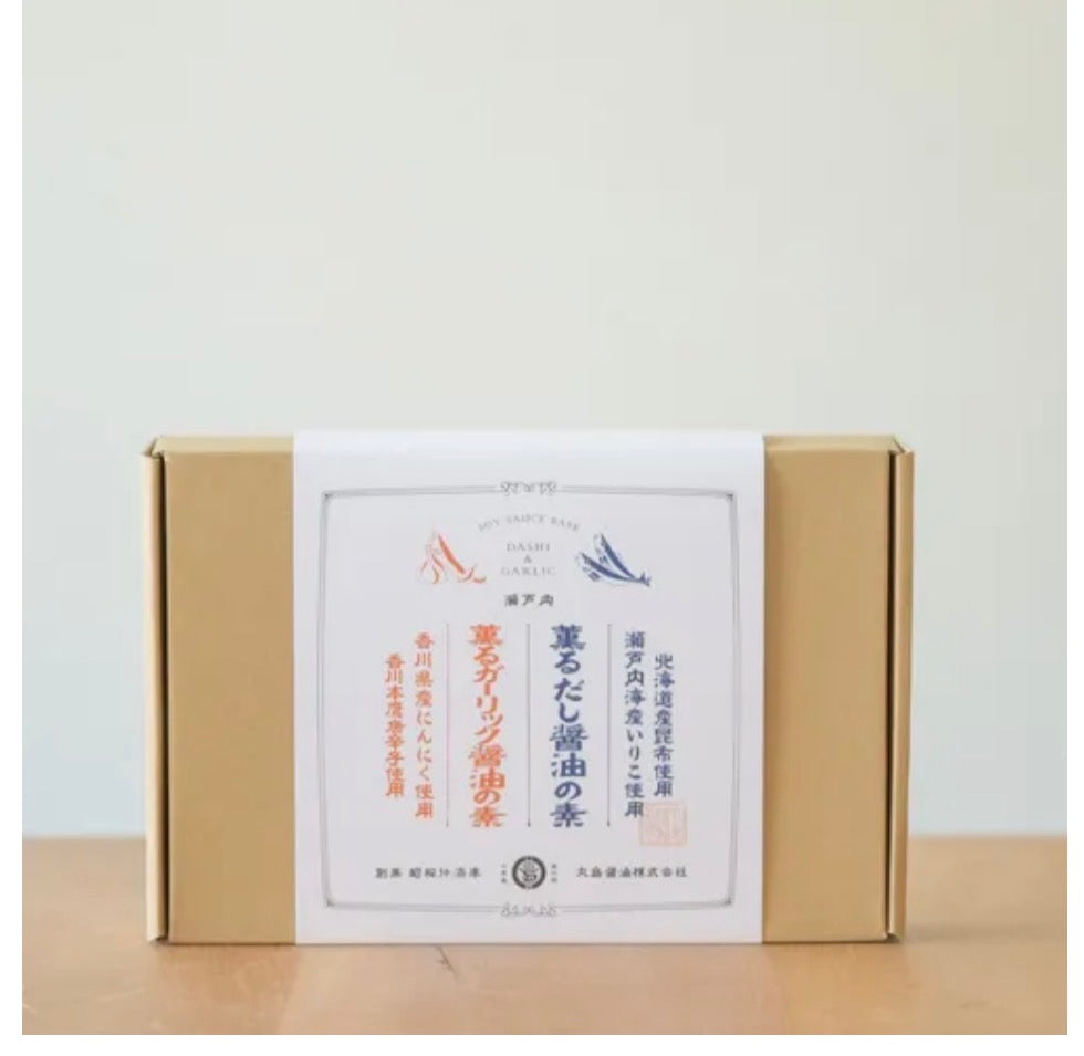Fragrant Soy Sauce Infusion Kit — Umami Dashi & Herb Garlic Set