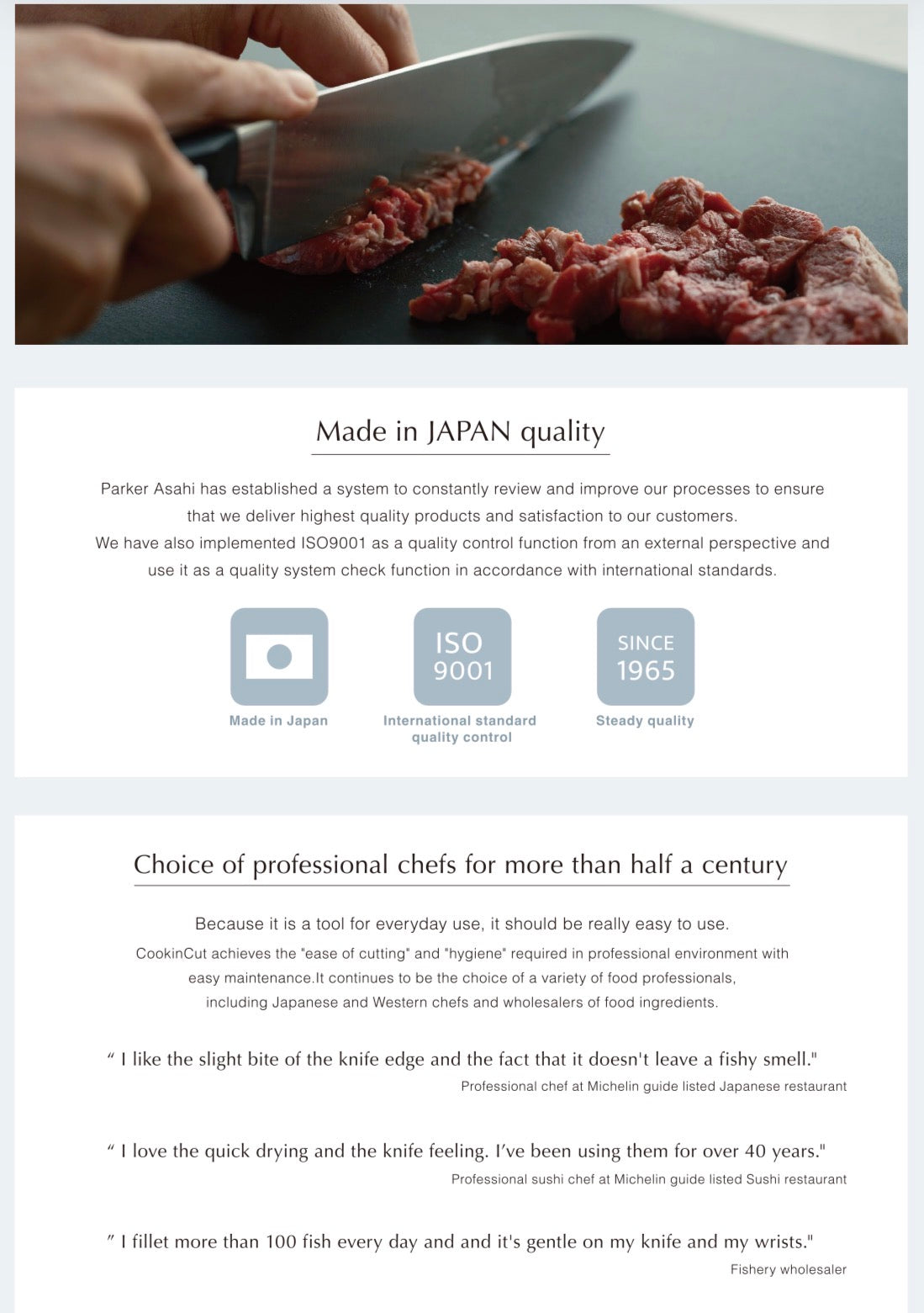 【Request order】Asahi Cookin Cut Pro - Synthetic Rubber Cutting Board