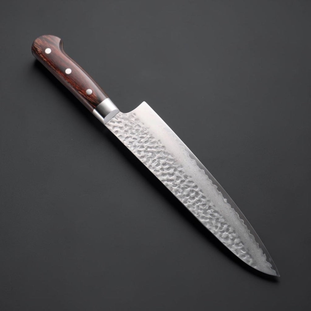 Sakai Takayuki 210mm & 240mm Gyuto - VG10 33-Layer Hammered Damascus