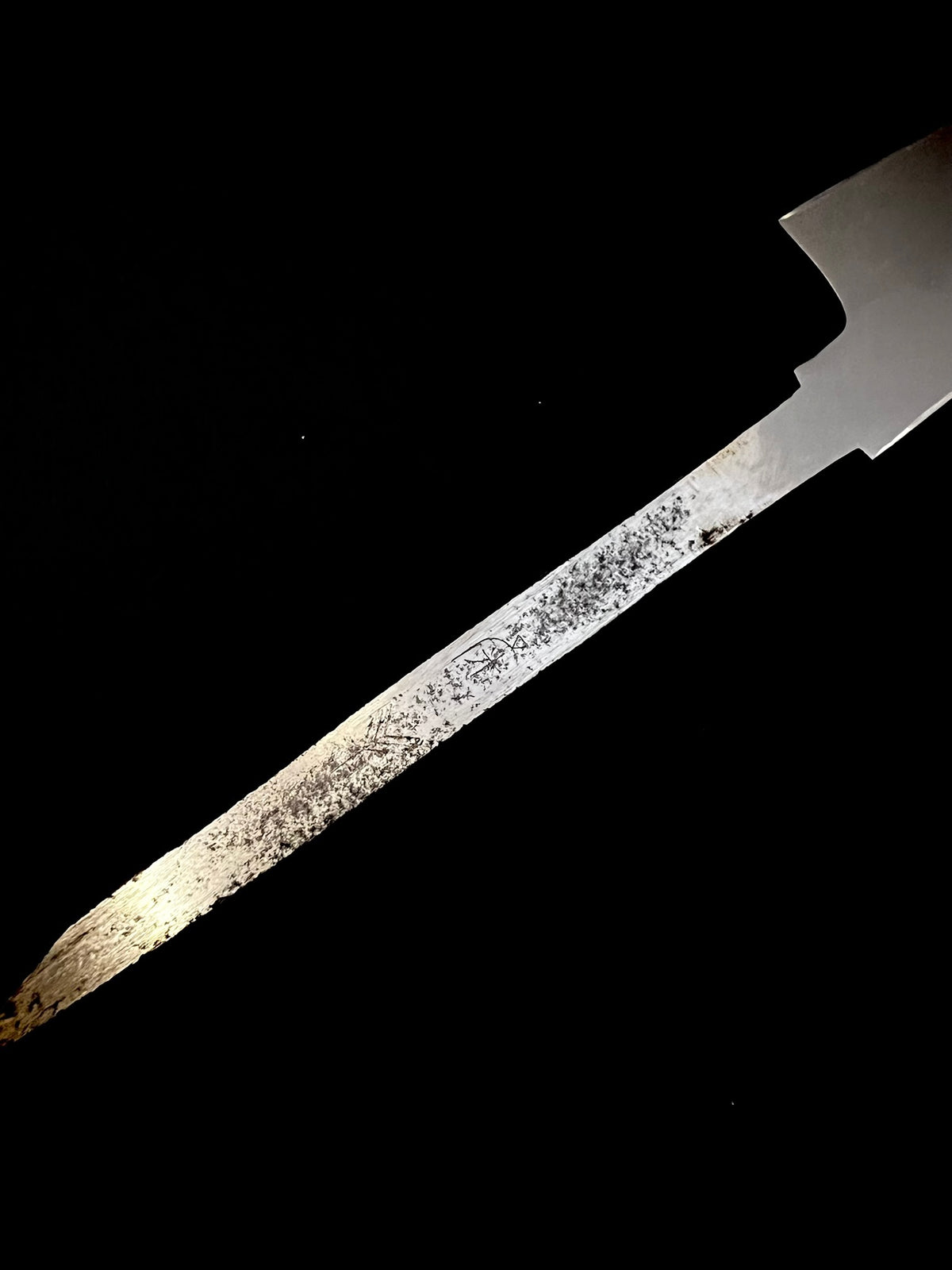 Genkai Masakuni / Shotaro Nomura Collaboration Art Work, 330mm Kiritsuke Yanagiba, Mizu-Honyaki, White #2 (Shirogami #2) Steel